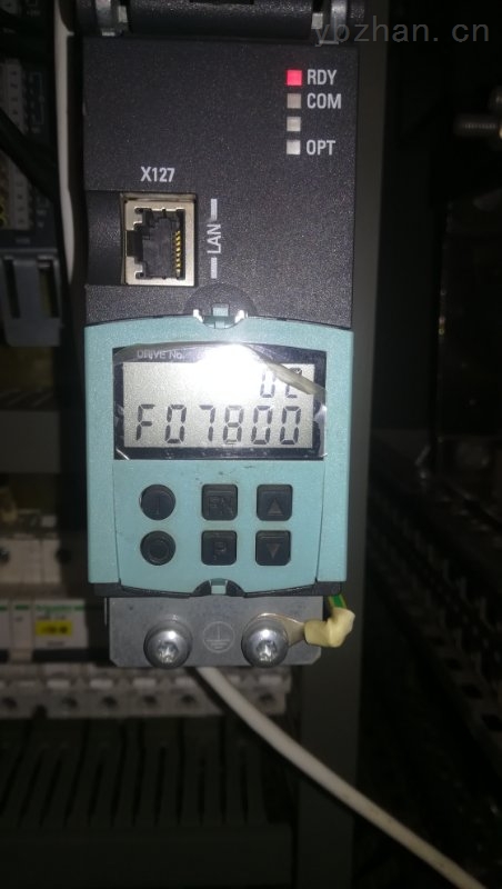 西门子6RA80无显示主板烧坏维修