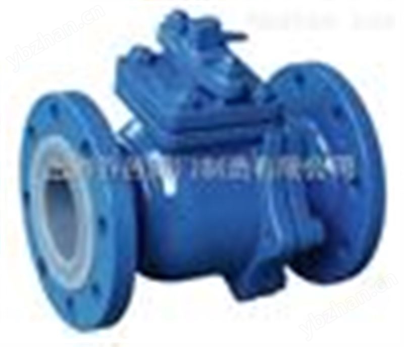 Q41F46衬氟法兰球阀