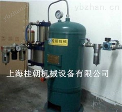 10倍空氣增壓泵/空氣放大器/壓縮空氣增壓器0-15MPa
