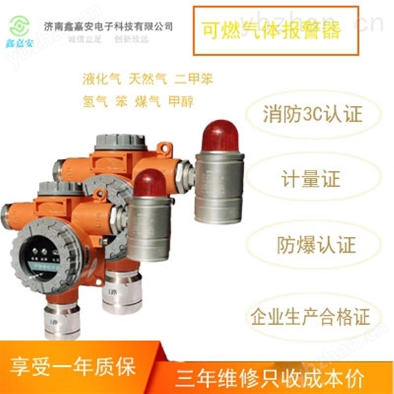 深圳特安可燃氣體報警器說明書-聲光報警器